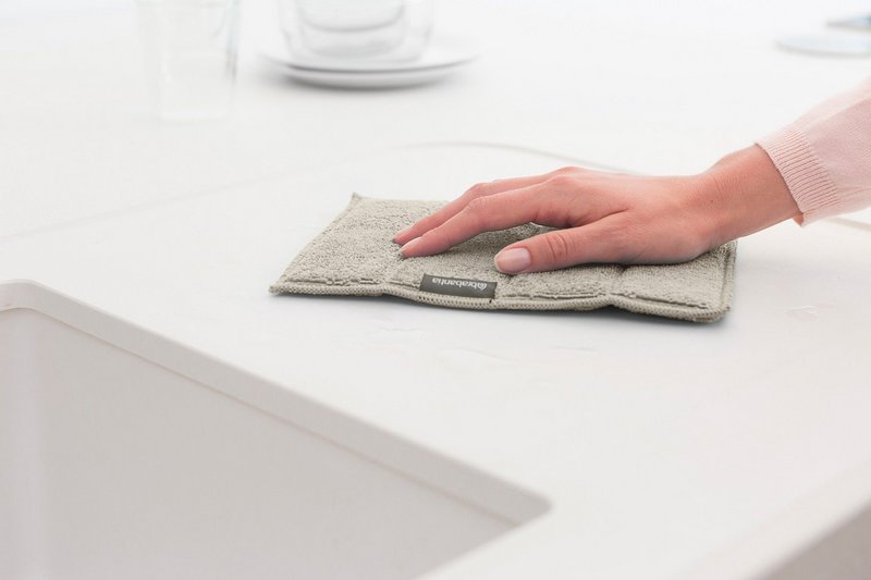 BRABANTIA Microfasertuch SinkSide soft beige 
