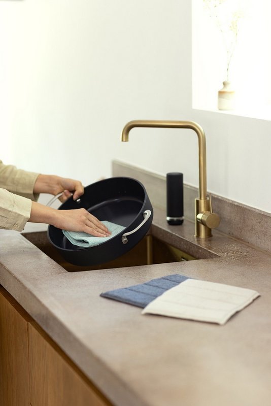 BRABANTIA Microfasertuch SinkSide soft beige 