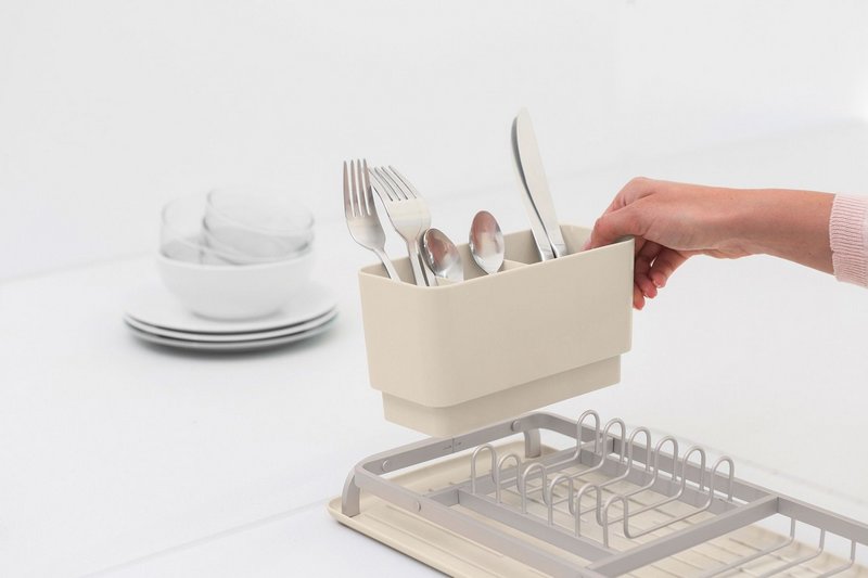 BRABANTIA Abtropfständer Compact SinkSide soft beige 