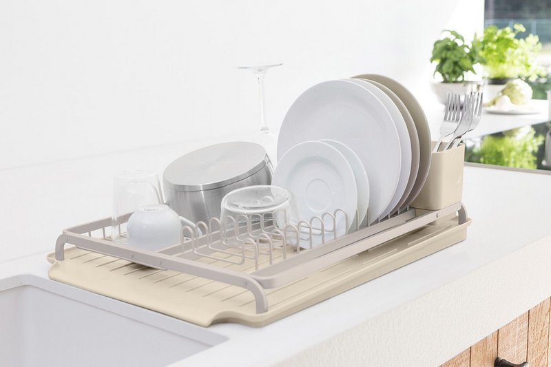 BRABANTIA Abtropfständer SinkSide soft beige 