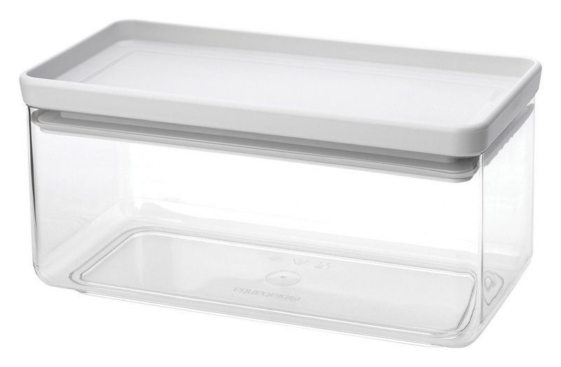 BRABANTIA Vorratsdose Tasty+ light grey 1.5 l 