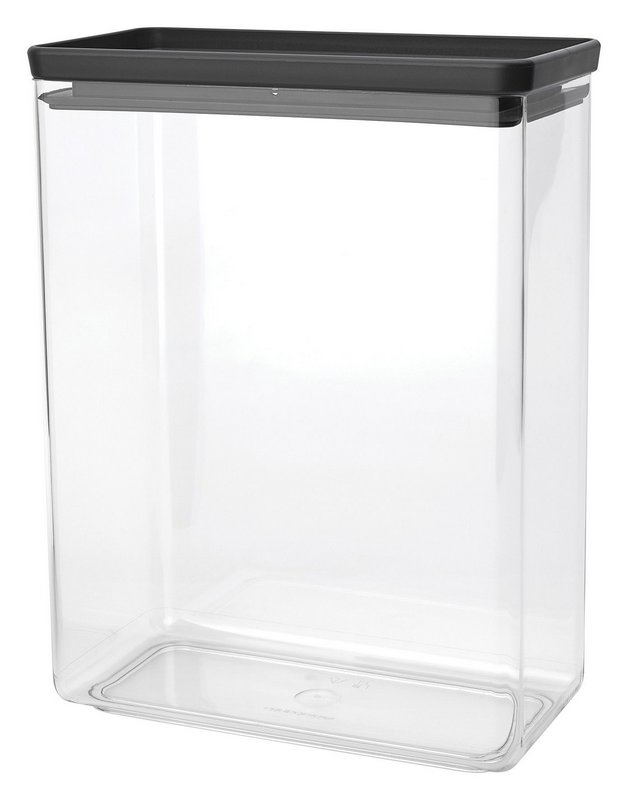 BRABANTIA Vorratsdose Tasty+ dark grey 5.4 l 