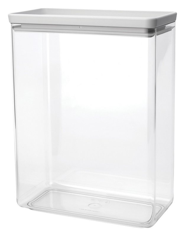 BRABANTIA Vorratsdose Tasty+ light grey 5.4 l 