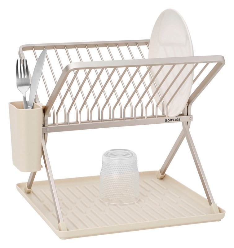 BRABANTIA Abtropfständer klein faltbar SinkSide soft beige 