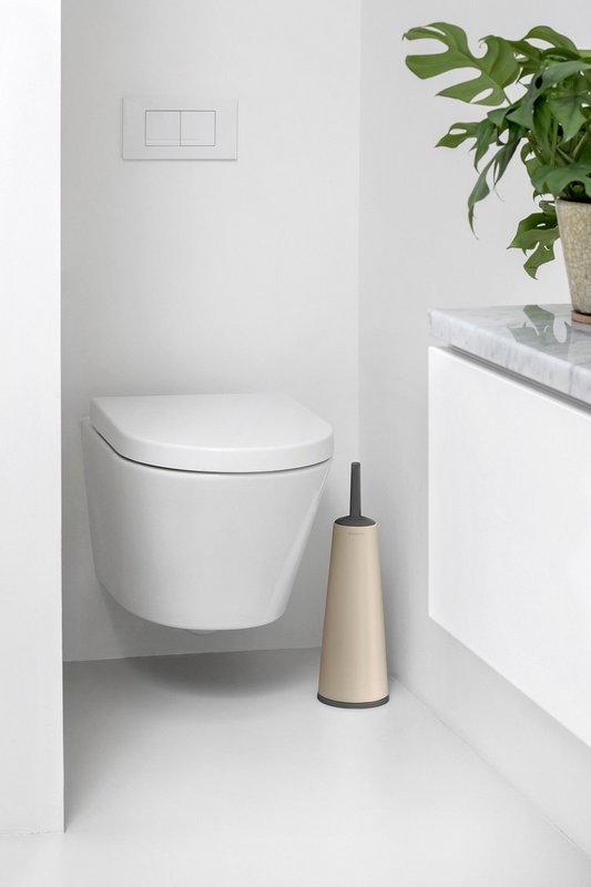 BRABANTIA WC Bürstengarnitur ReNew soft beige 