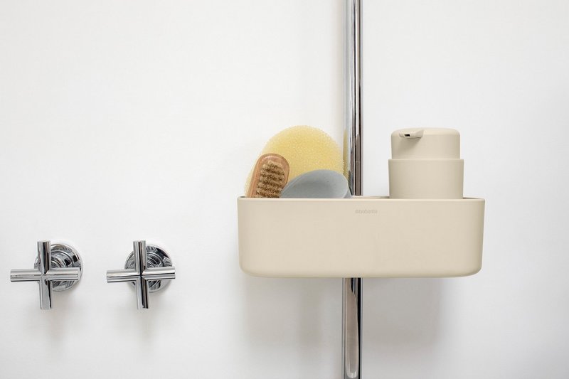 BRABANTIA Duschablage ReNew soft beige 