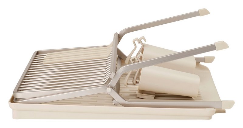 BRABANTIA Abtropfständer gross faltbar SinkSide soft beige 