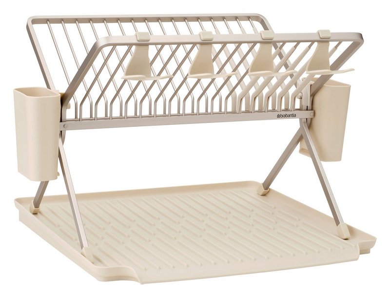 BRABANTIA Abtropfständer gross faltbar SinkSide soft beige 