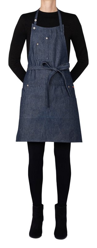 DUTCHDELUXES Schürze 5-Pocket Slim Fit denim brute 