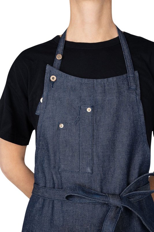 DUTCHDELUXES Schürze 5-Pocket Slim Fit denim brute 