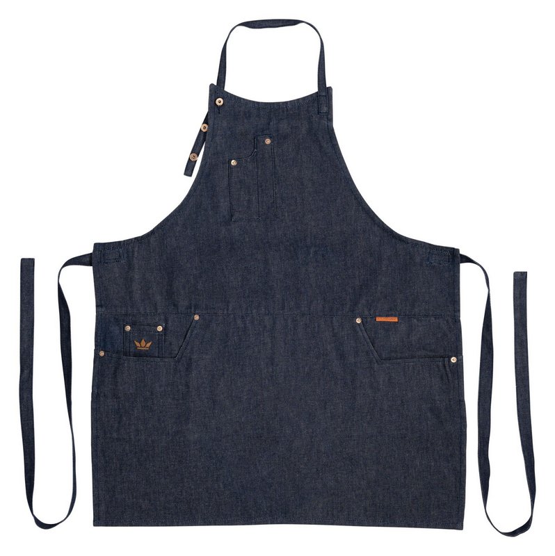DUTCHDELUXES Schürze 5-Pocket Slim Fit denim brute 
