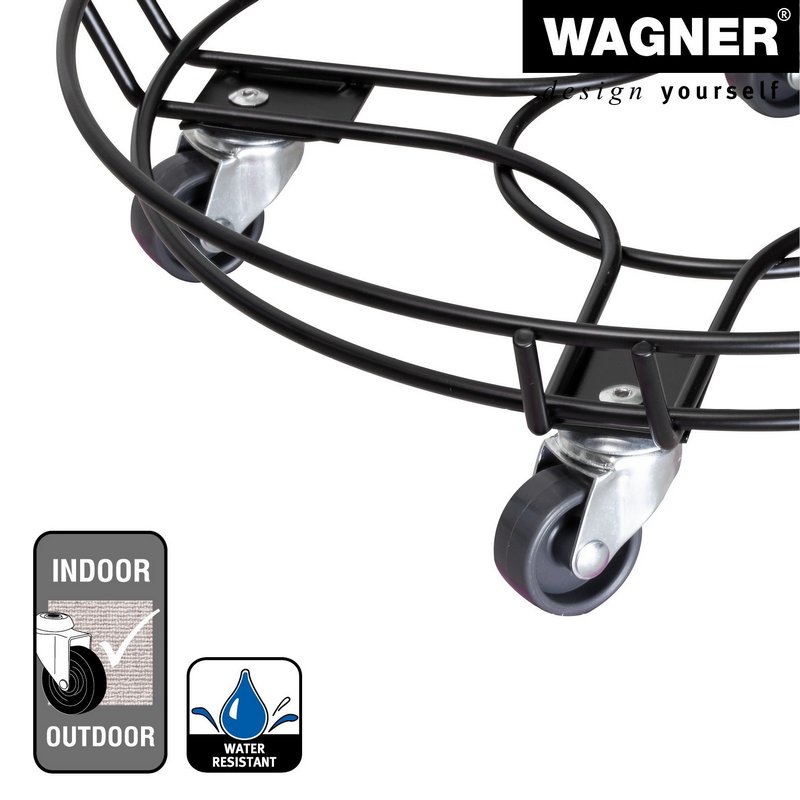 WAGNER Pflanzenroller Black Edition 38 cm 