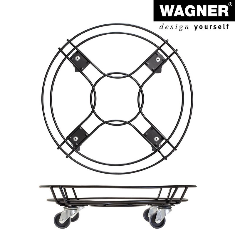 WAGNER Pflanzenroller Black Edition 38 cm 