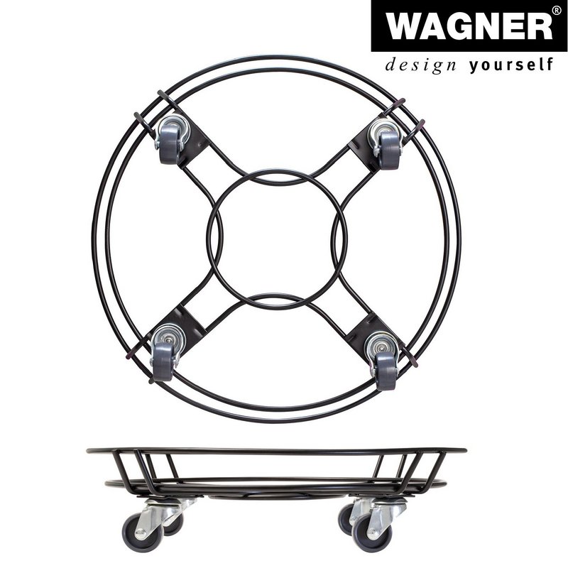 WAGNER Pflanzenroller Black Edition 38 cm 