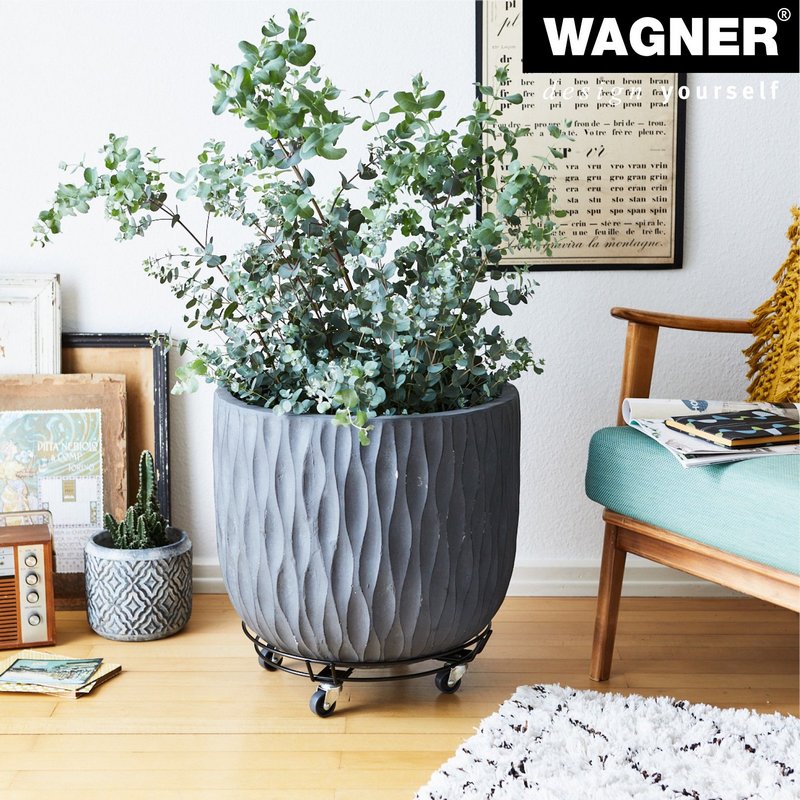 WAGNER Pflanzenroller Black Edition 38 cm 