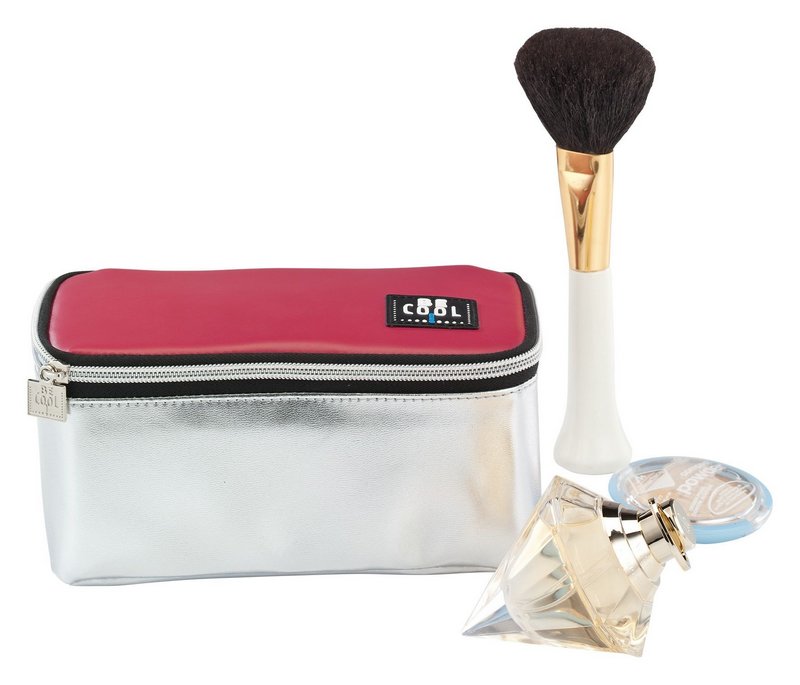BE COOL Kühltasche Silver/Rot Mini 1.5 l 