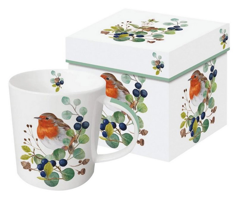 PPD Henkelbecher Trend Mug Oiseau sur Banche 