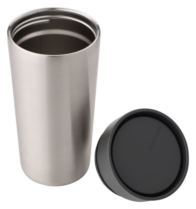 BRABANTIA Isolierbecher Make and Take dark grey 