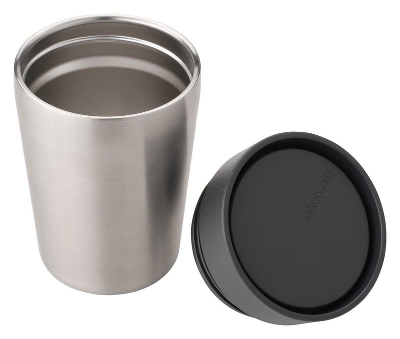 BRABANTIA Isolierbecher Make and Take dark grey 