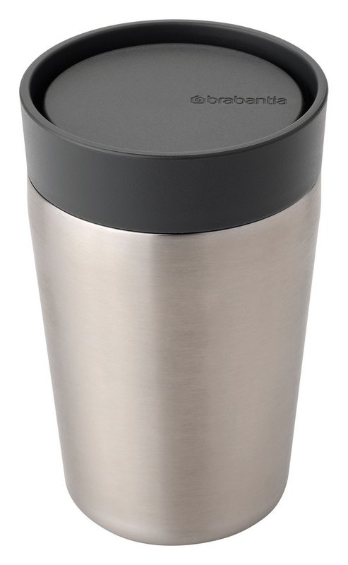 BRABANTIA Isolierbecher Make and Take dark grey 
