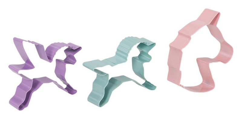 PATISSE Ausstechformen Einhorn bunt 