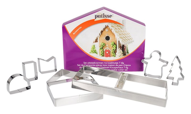 PATISSE Ausstechformen Knusperhaus 