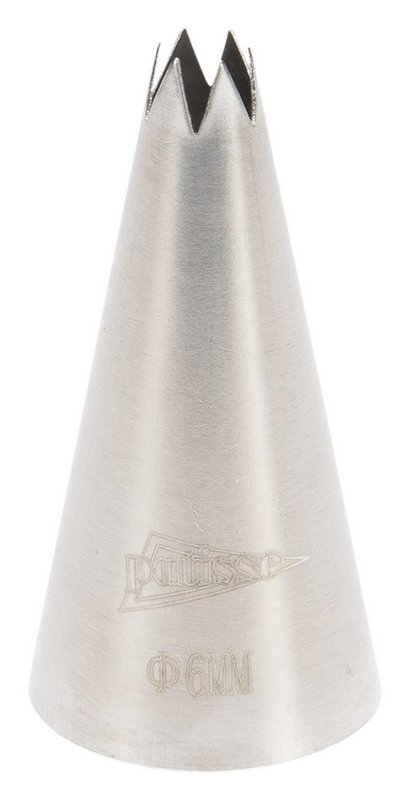 PATISSE Sterntülle Edelstahl 3mm 