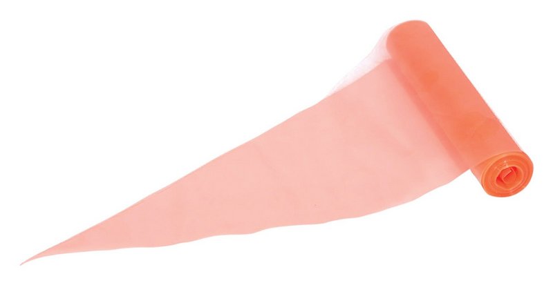 PATISSE Spritzbeutel Einweg transparent rot 30 cm 