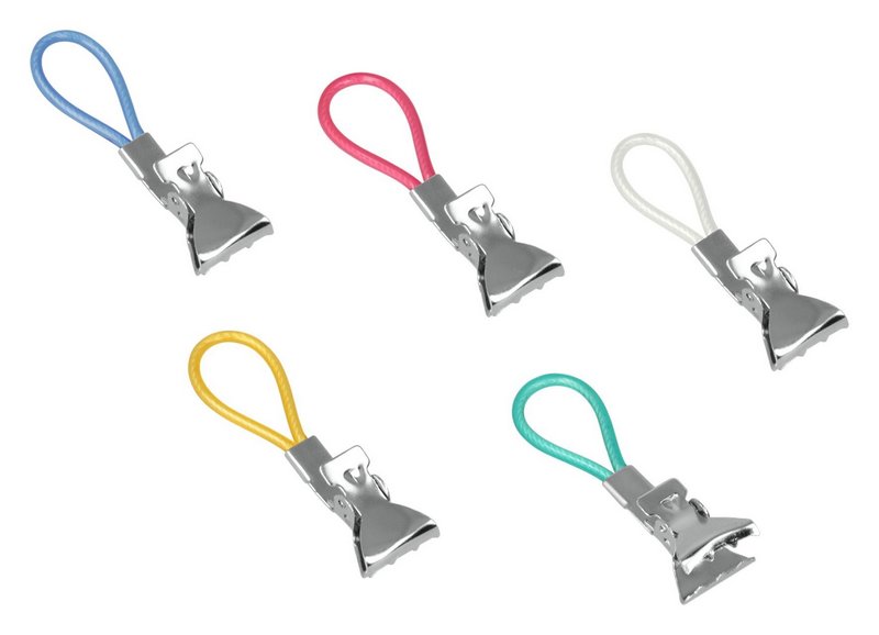 METALTEX Tücherclips farbig assortiert 