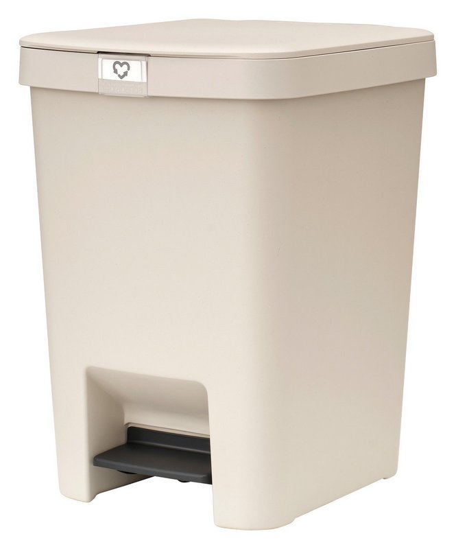 BRABANTIA Treteimer StepUp soft beige 25 l 