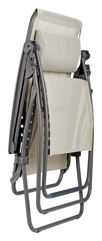 LAFUMA Relaxsessel RSXA Clip XL seigle II Gestell titane 