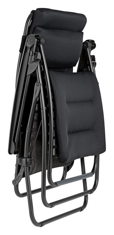 LAFUMA Relaxsessel RSX Clip acier Gestell schwarz 