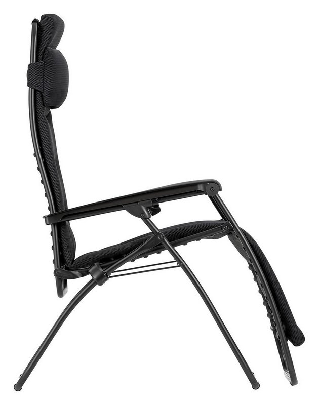 LAFUMA Relaxsessel RSX Clip acier Gestell schwarz 
