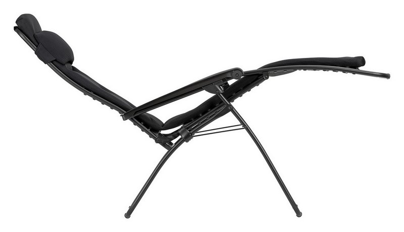 LAFUMA Relaxsessel RSX Clip acier Gestell schwarz 