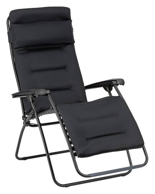 LAFUMA Relaxsessel RSX Clip acier Gestell schwarz 
