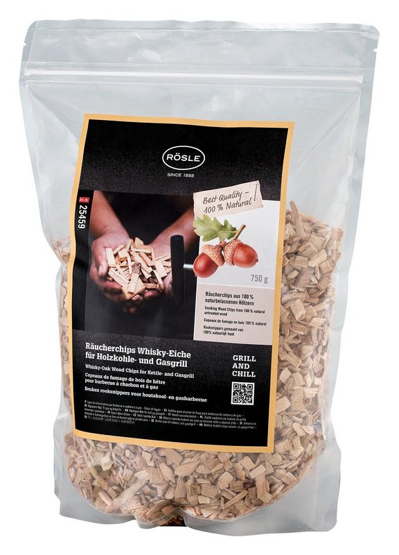 RÖSLE Räucherchips Whisky Eiche 