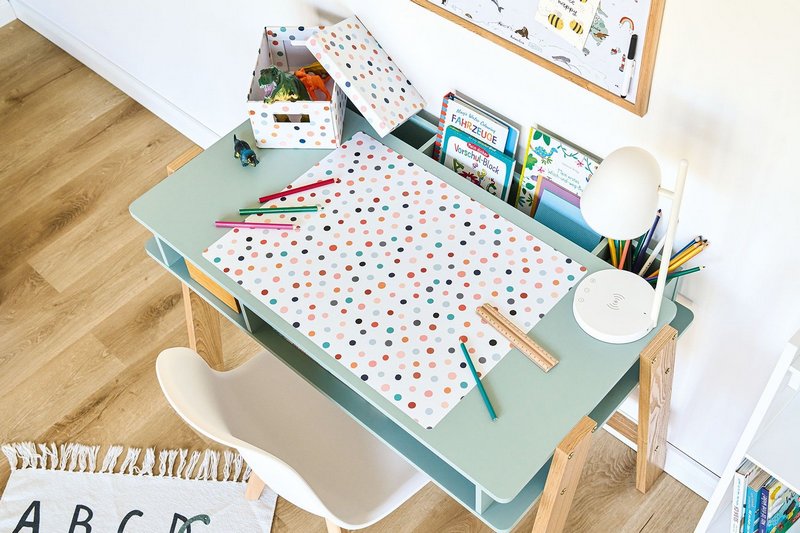 ZELLER Schreibtischunterlage Dots 