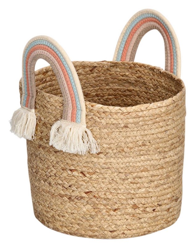 ZELLER Aufbewahrungskorb Rainbow natur 