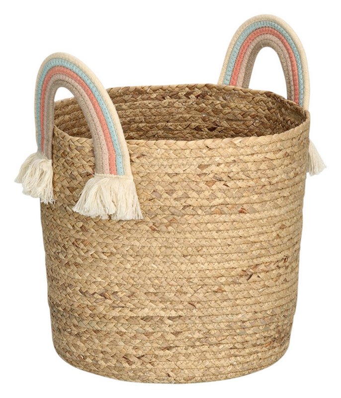 ZELLER Aufbewahrungskorb Rainbow natur 