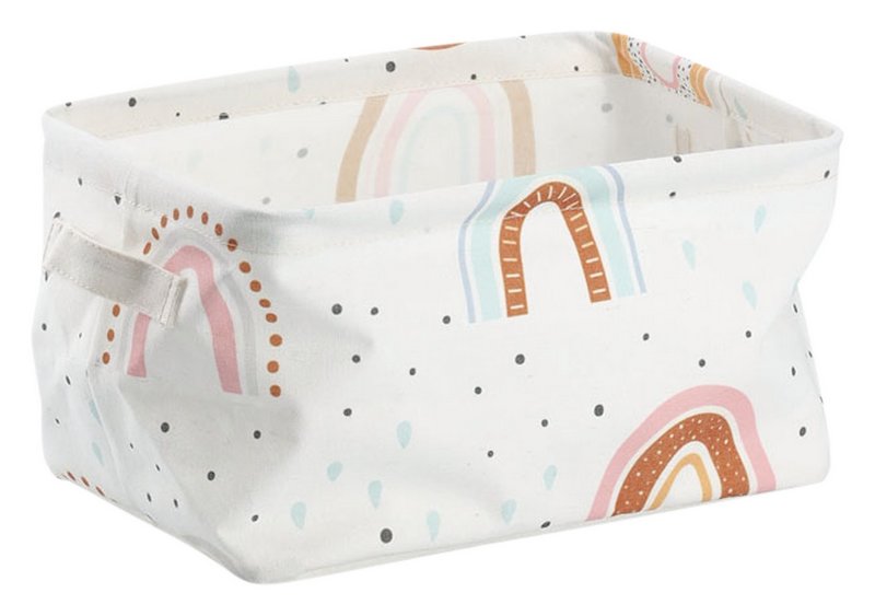 ZELLER Aufbewahrungskorb Rainbow Canvas 