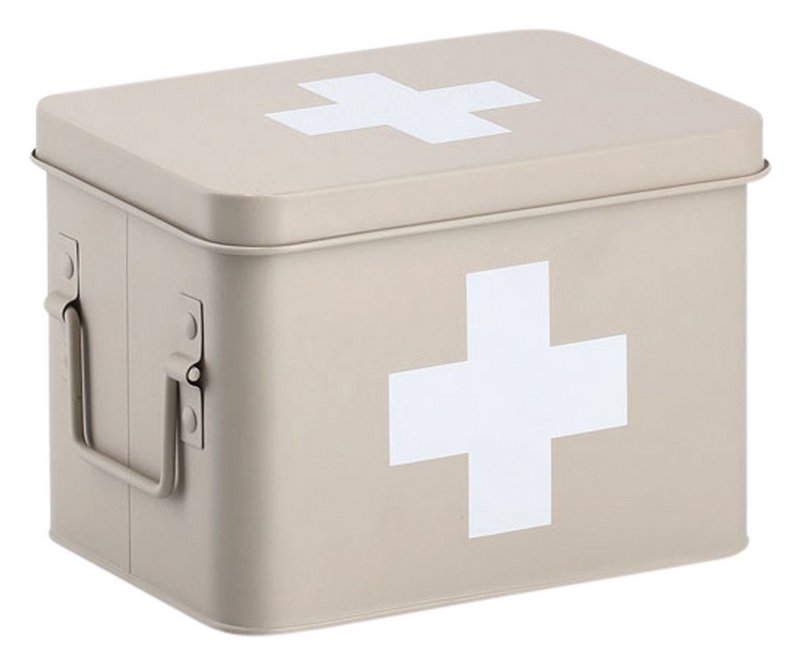ZELLER Medizinbox beige 
