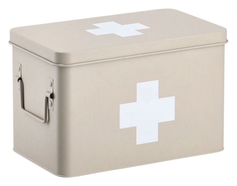 ZELLER Medizinbox beige 
