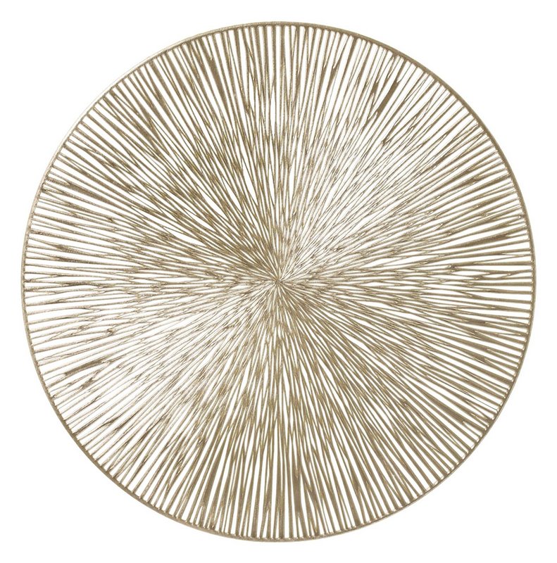 ZELLER Tischset PVC gold 