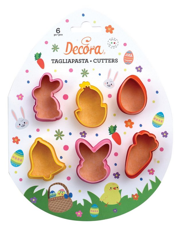 DECORA Ausstecher Mini Ostern 6er auf Karte 