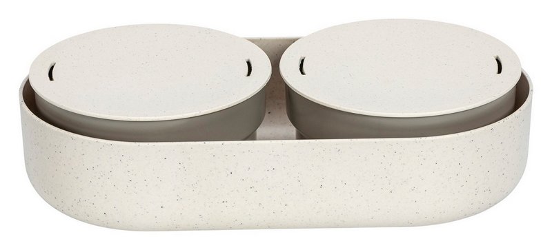 PLASTIA Set Keimsprosskit Urablive Microgreens elfenbein kaffee 