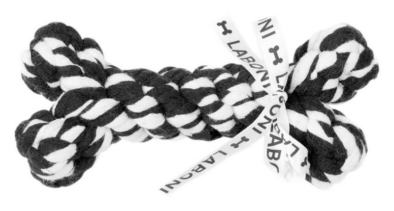 LABONI Spielzeug Bonnie Bone schwarz-weiss 