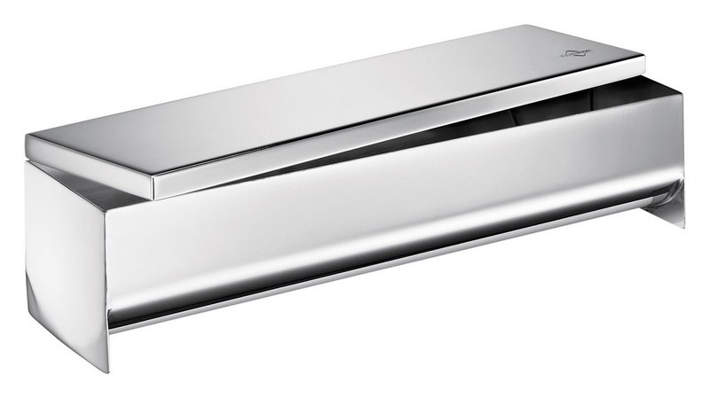 KÜCHENPROFI Terrinenform Profi mit Deckel 0.7 l Boden rund Edelstahl 30.5x6x6 cm 