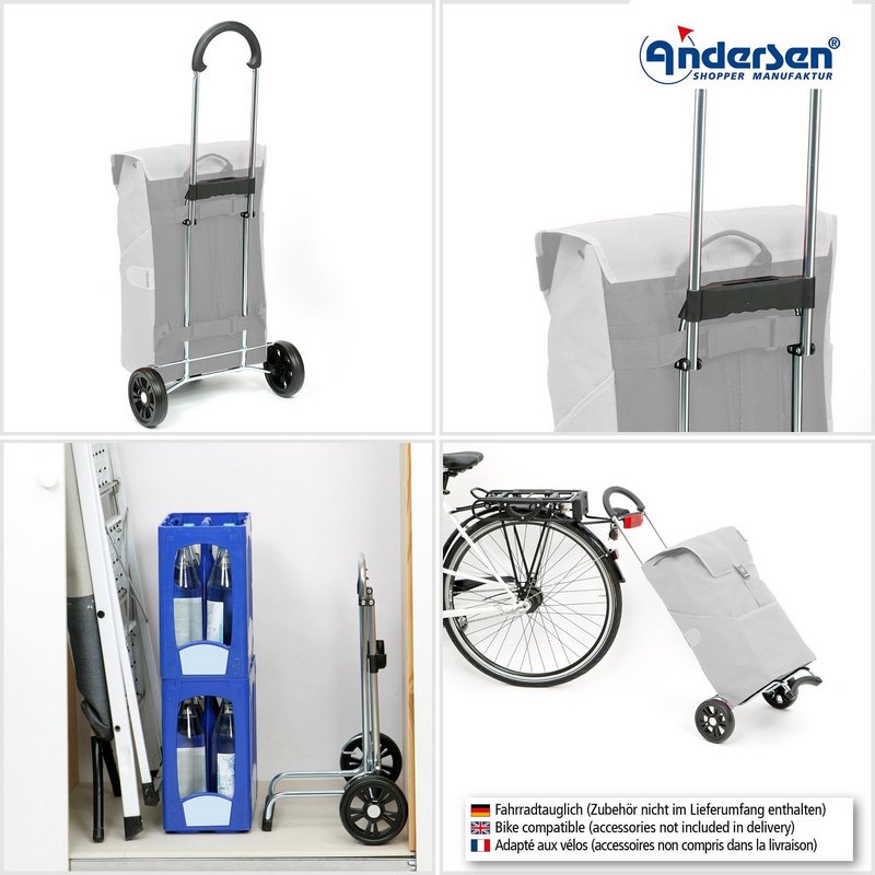 ANDERSEN Einkaufswagen Scala Ipek Mi Thermo schwarz 
