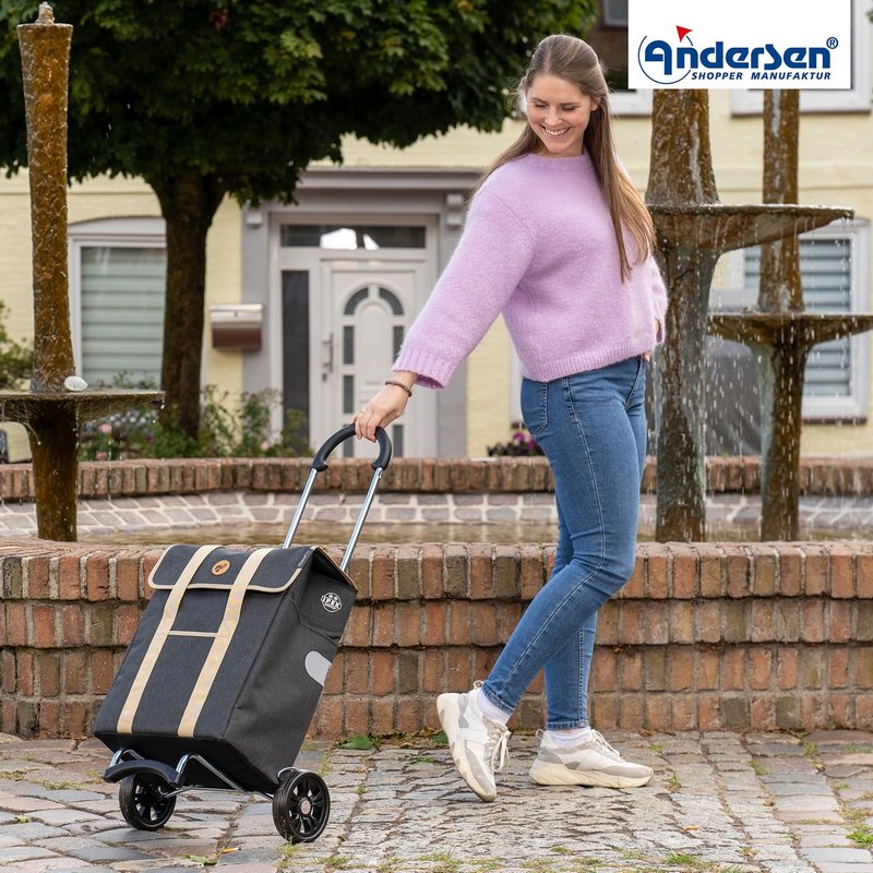 ANDERSEN Einkaufswagen Scala Ipek Mi Thermo schwarz 