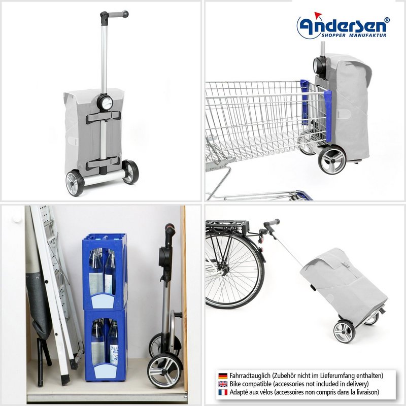 ANDERSEN Einkaufswagen Unus Auke flieder 